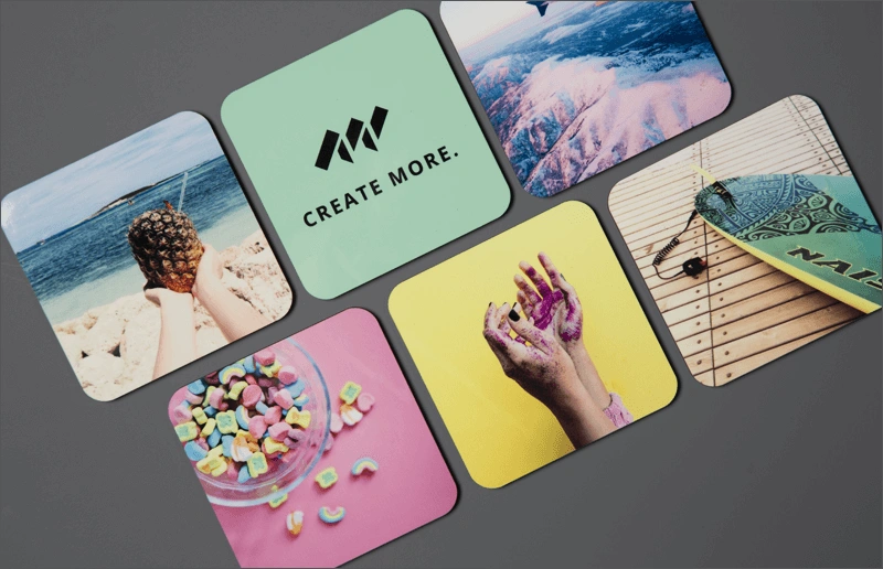 Benefits of Food-Safe Printed Coasters