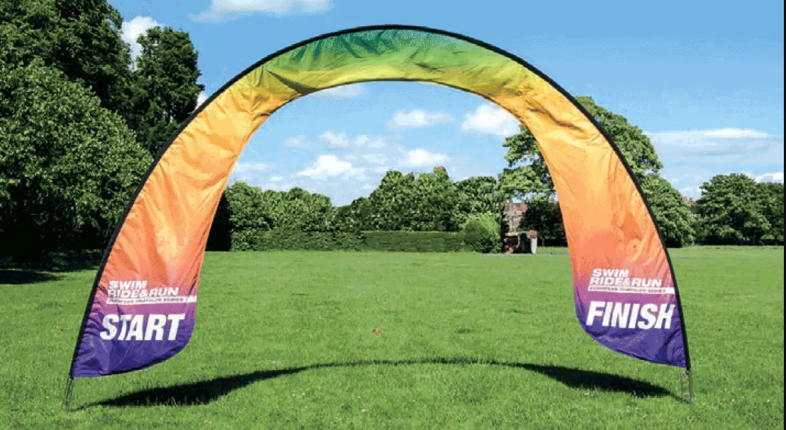 Race Arches UK for Event Branding